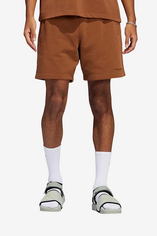 brown adidas cotton shorts x Pharrel Williams Men’s