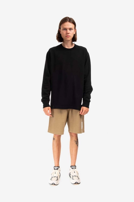 Norse Projects pantaloni scurți din bumbac Vanya Tab Series Sweatshorts maro