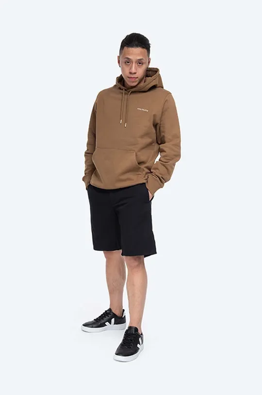 Norse Projects cotton shorts Aros Light Twill Shorts black