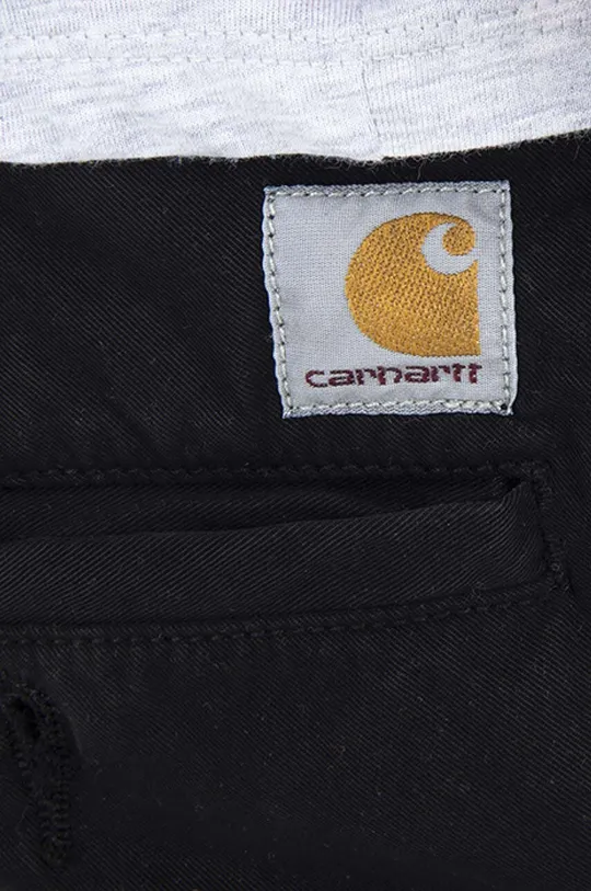 negru Carhartt WIP pantaloni scurți din bumbac John Short