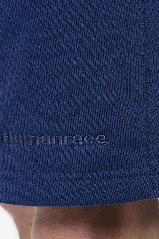 тёмно-синий Хлопковые шорты adidas Originals x Pharrell Williams