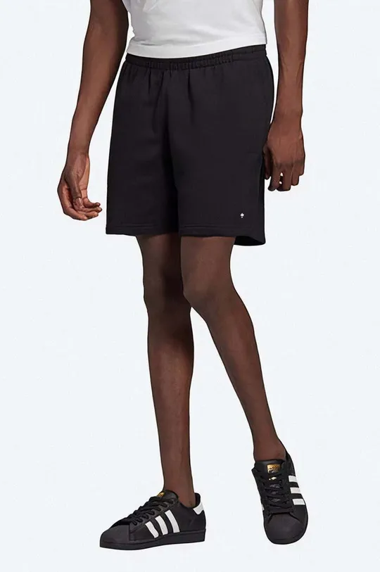 чорний Бавовняні шорти adidas Originals Adicolor Premium Чоловічий
