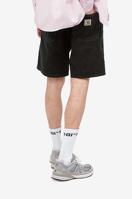 Carhartt WIP denim shorts Newel black