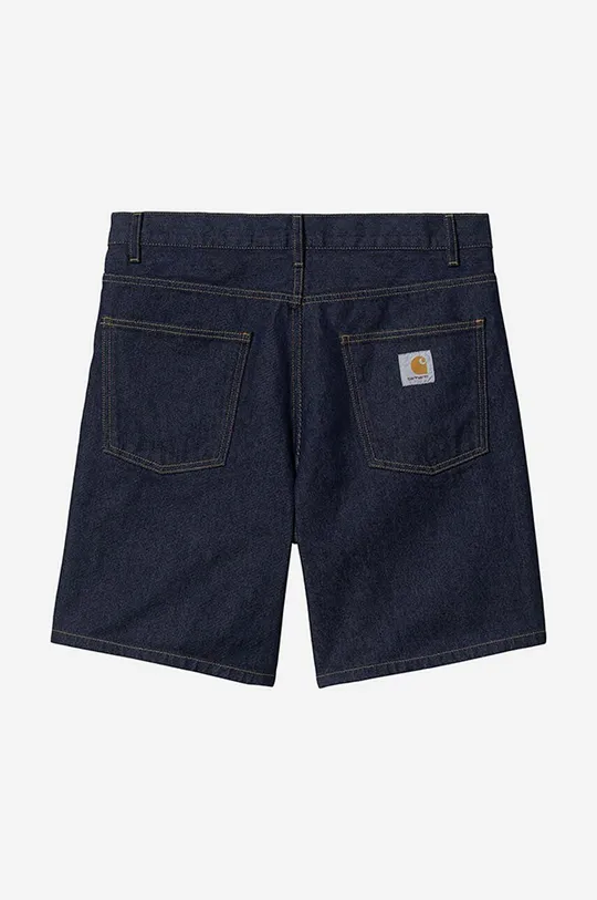 голубой Хлопковые джинсовые шорты Carhartt WIP