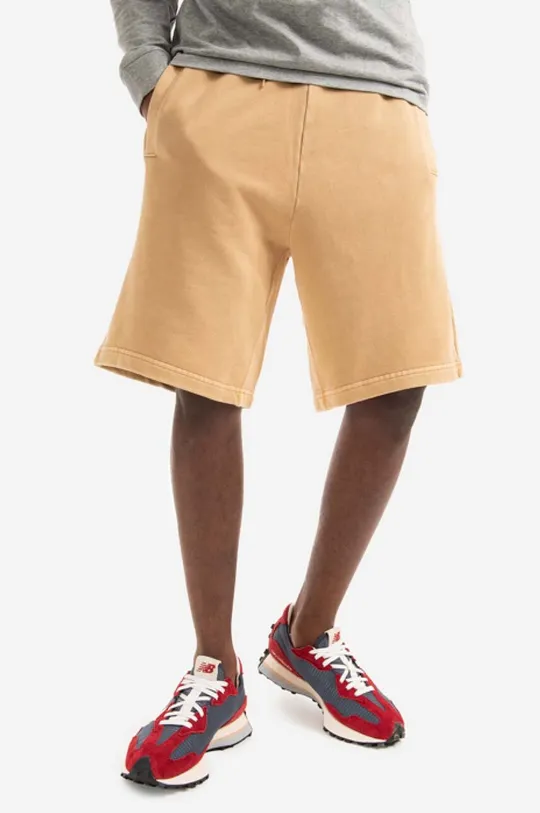 maro Carhartt WIP pantaloni scurți din bumbac De bărbați