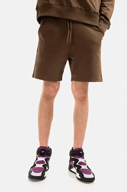 marrone Alpha Industries pantaloncini in cotone Uomo