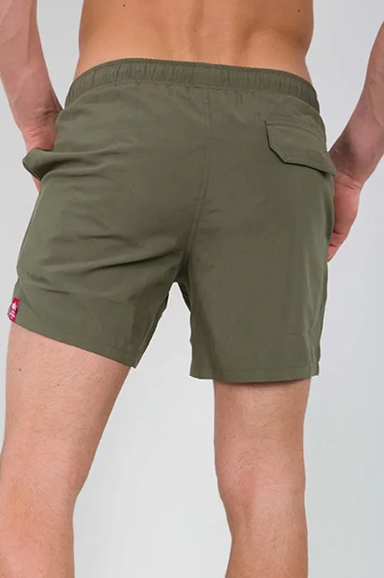 Kopalne kratke hlače Alpha Industries zelena