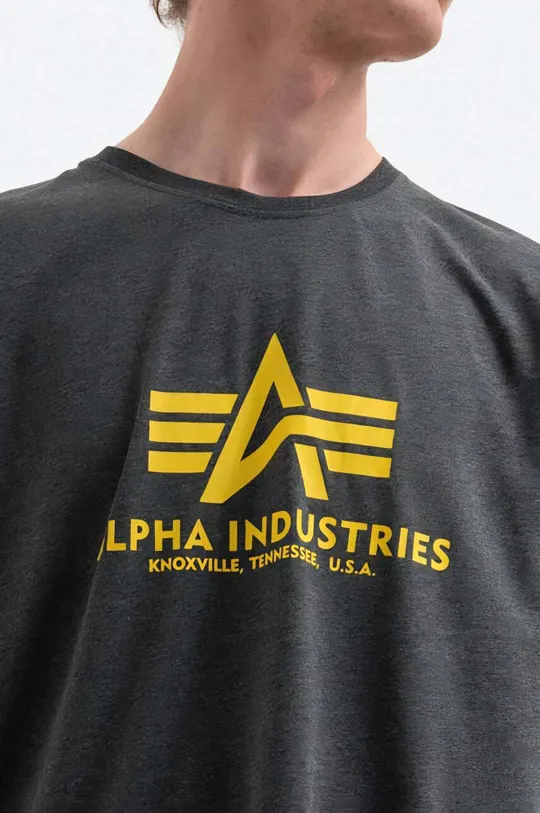 gray Alpha Industries cotton t-shirt