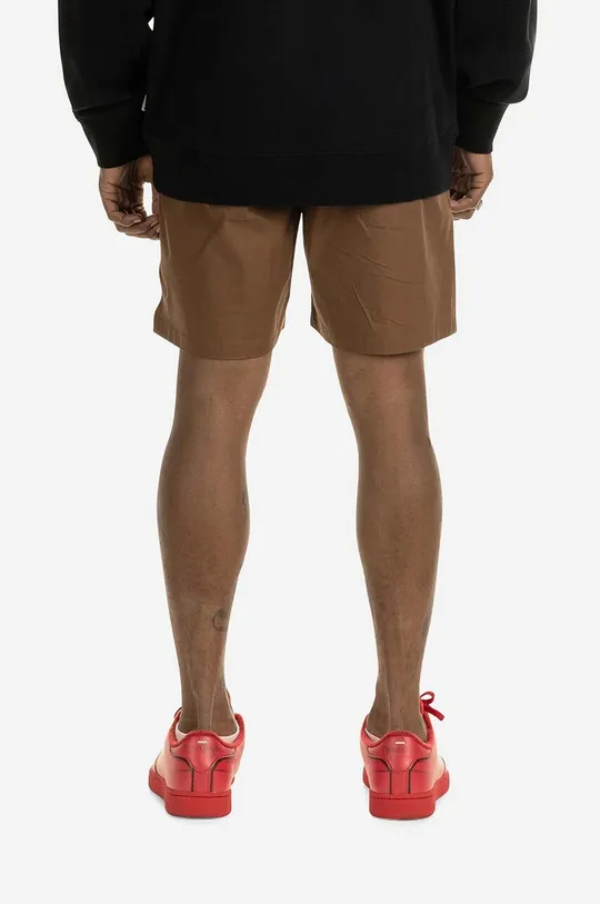 brown Taikan cotton shorts