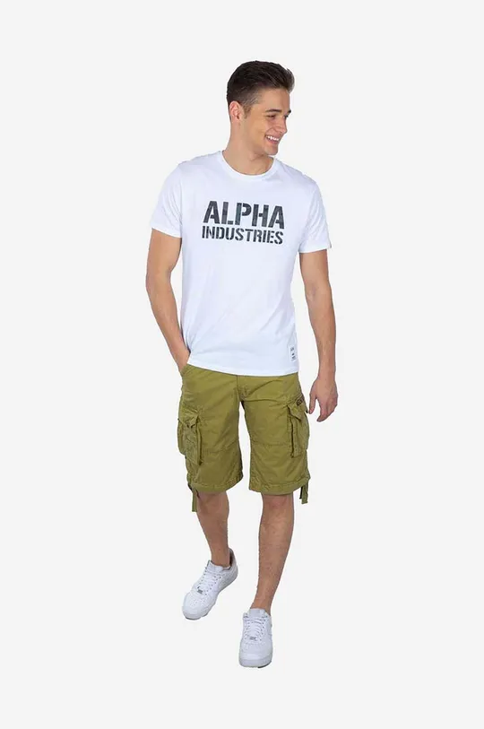 Alpha Industries cotton shorts Alpha Industries Jet Short 191200 440 Men’s