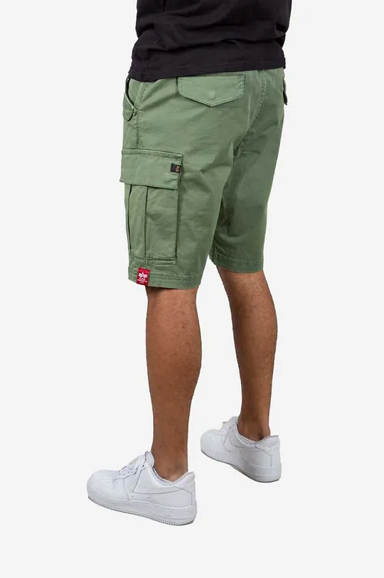 зелен Къс панталон Alpha Industries Airman
