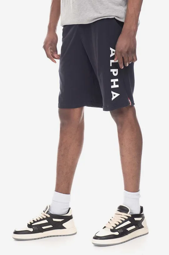 Bombažne kratke hlače Alpha Industries Jersey