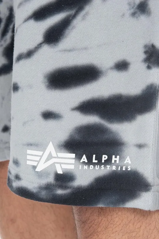 μαύρο Σορτς Alpha Industries Alpha Industries Tie Dye Shorts 106361 03