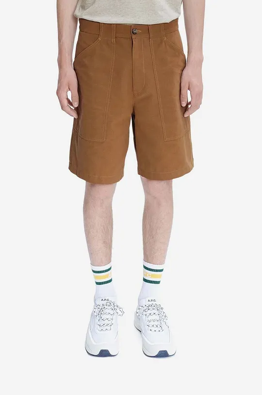 brown A.P.C. cotton shorts Men’s