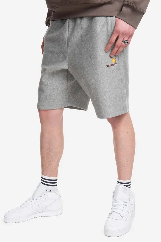 Kratke hlače Carhartt WIP siva