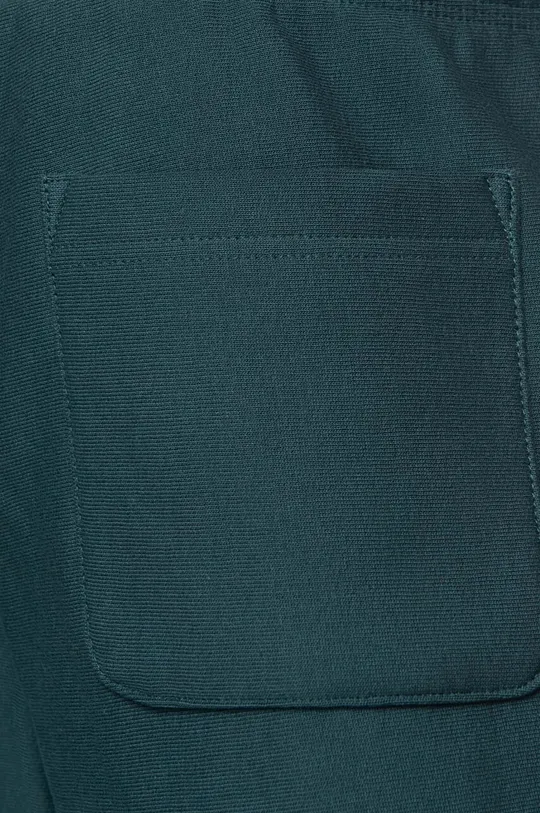Къс панталон Carhartt WIP American Script Sweat Short зелен