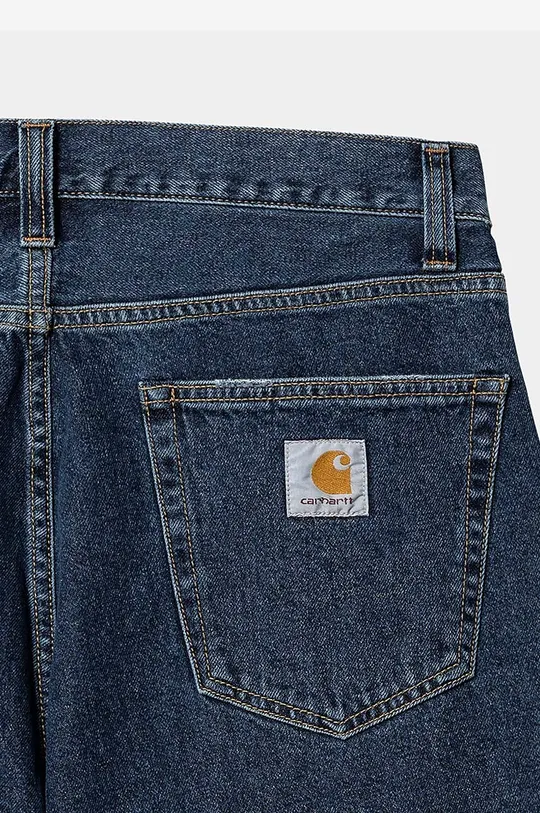 Bavlněné riflové kraťasy Carhartt WIP modrá