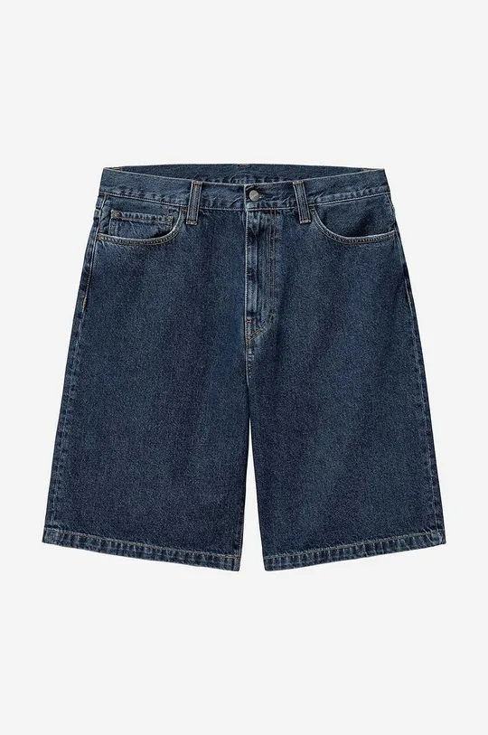niebieski Carhartt WIP szorty jeansowe bawełniane