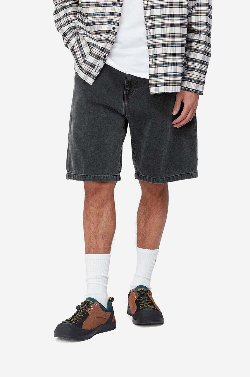 Carhartt WIP cotton denim shorts