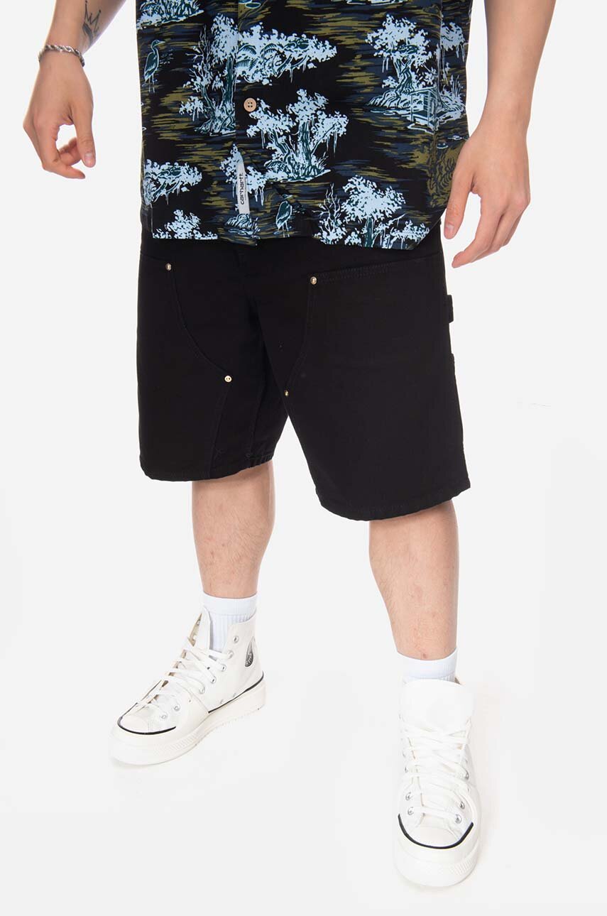 black Carhartt WIP cotton shorts Men’s