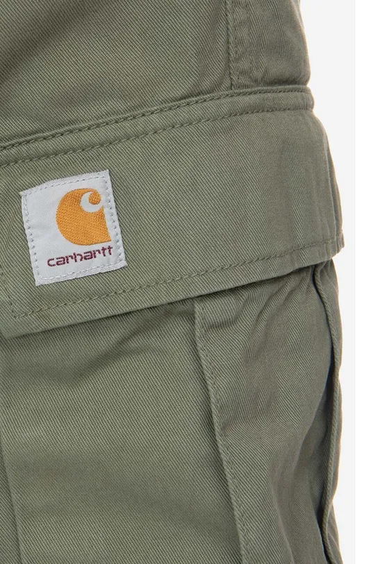 verde Carhartt WIP pantaloni scurți din bumbac