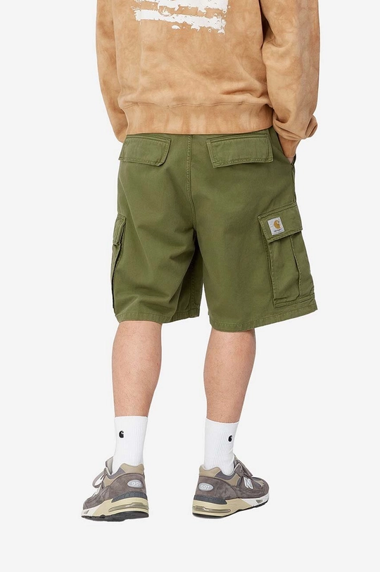 Carhartt WIP cotton shorts green