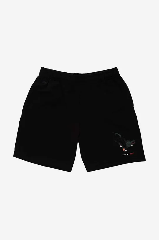 black Lacoste cotton shorts Men’s