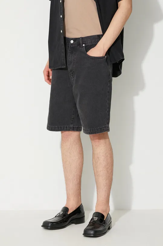 black thisisneverthat denim shorts