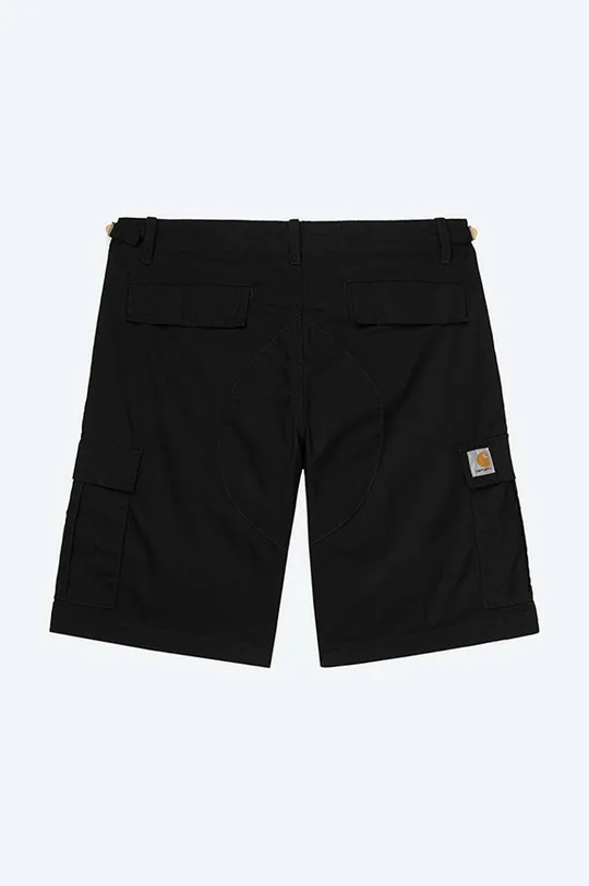black Carhartt WIP cotton shorts