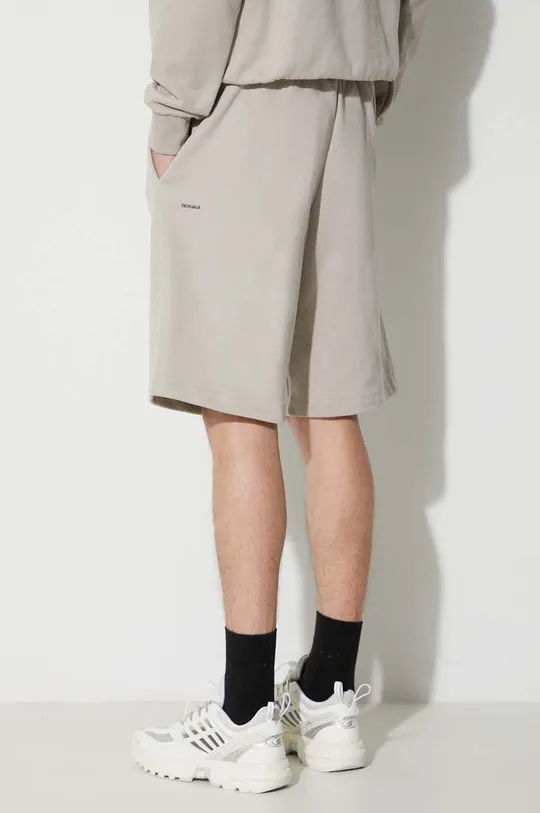 gray Pangaia cotton shorts Unisex