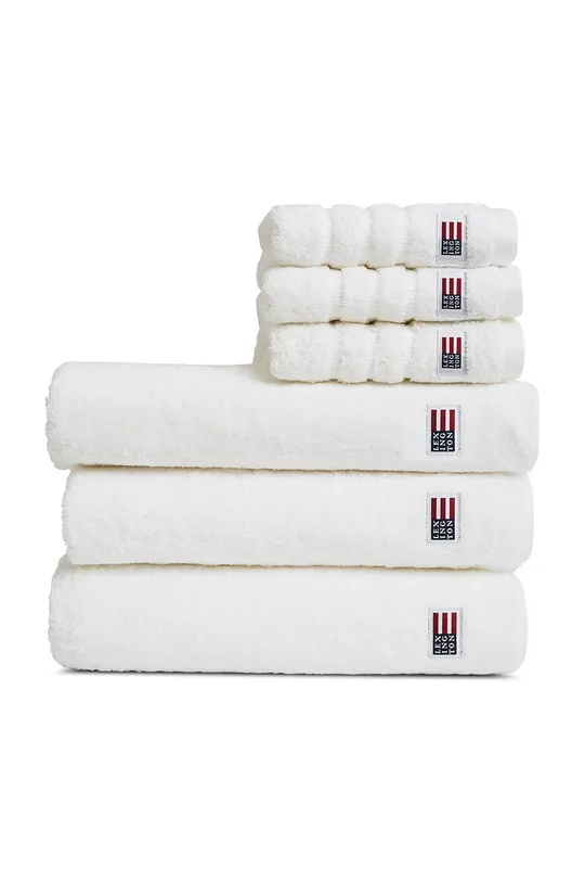 λευκό Lexington Βαμβακερή πετσέτα 30 x 50 Unisex