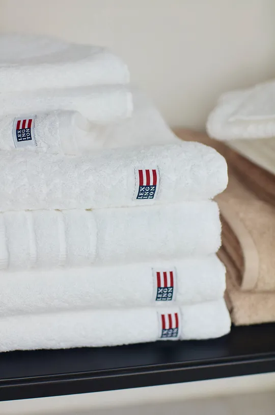 λευκό Lexington Βαμβακερή πετσέτα 30 x 50