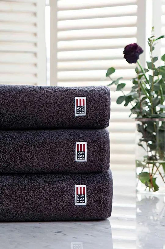 Lexington ręcznik bawełniany 30 x 30 czarny