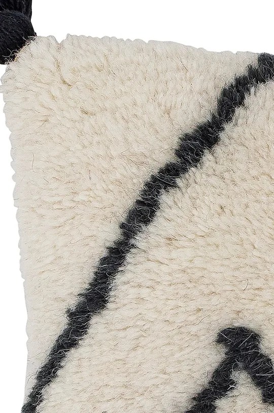 Bloomingville Διακοσμητικό μαξιλάρι Ayn 40,5 x 25,5 cm  Κύριο υλικό: 69% Μαλλί, 31% Βαμβάκι Ένθετο: 100% Πολυεστέρας
