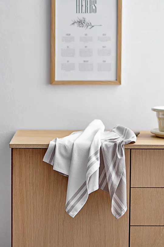 Södahl zestaw ręczników kuchennych Soft Tools (2-pack) beżowy