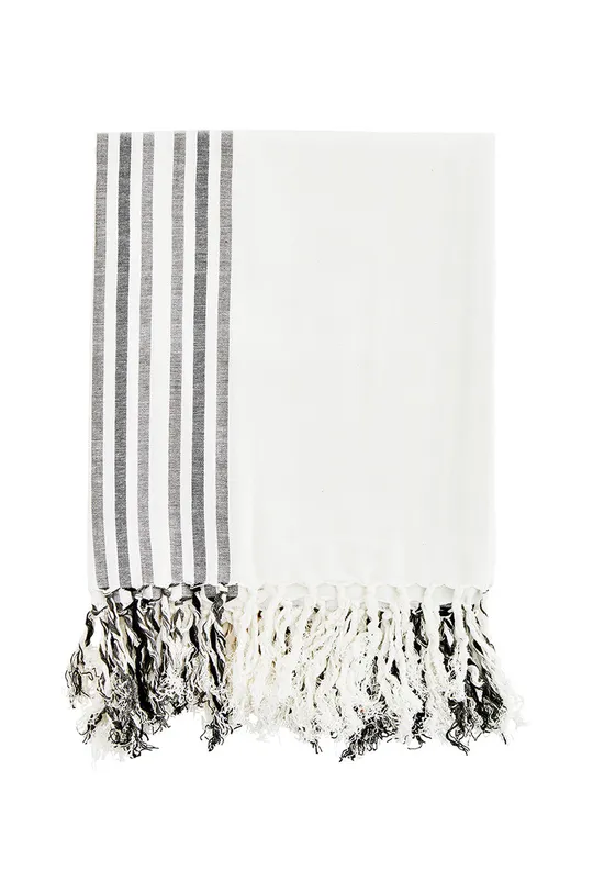 bianco Madam Stoltz asciugamano con aggiunta di lana Unisex