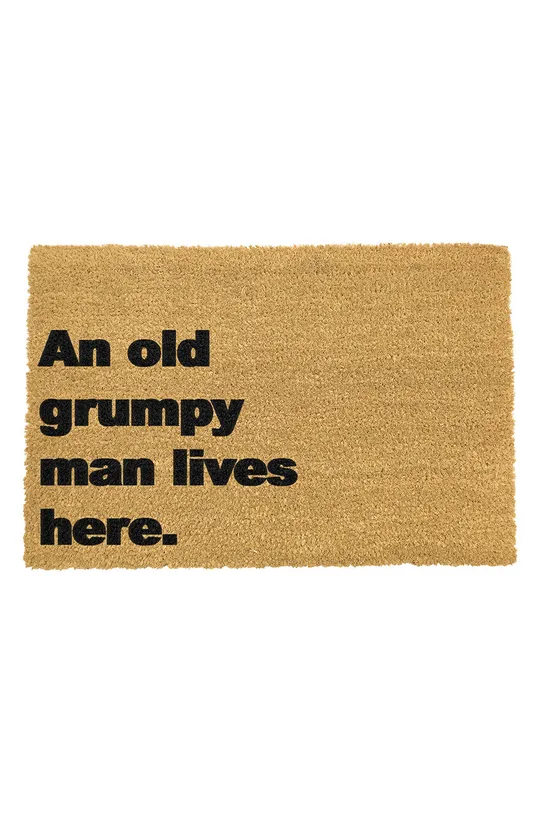 beige Artsy Doormats zerbino Quirky Collection Unisex
