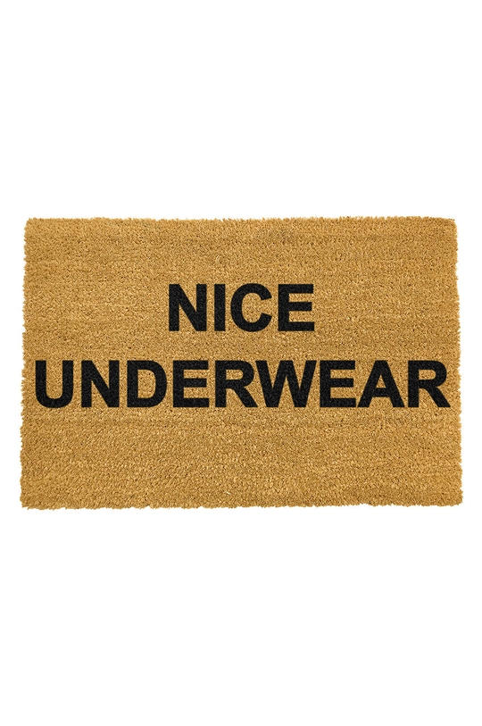 бежевий Килимок Artsy Doormats Quirky Collection Unisex