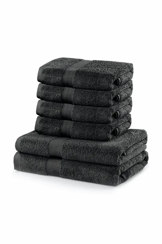 czarny Answear Lab Zestaw Ręczników 6-pack Unisex