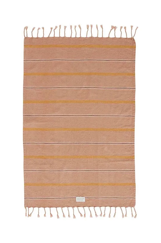 różowy OYOY ręcznik bawełniany Kyoto 100 x 67 cm Unisex