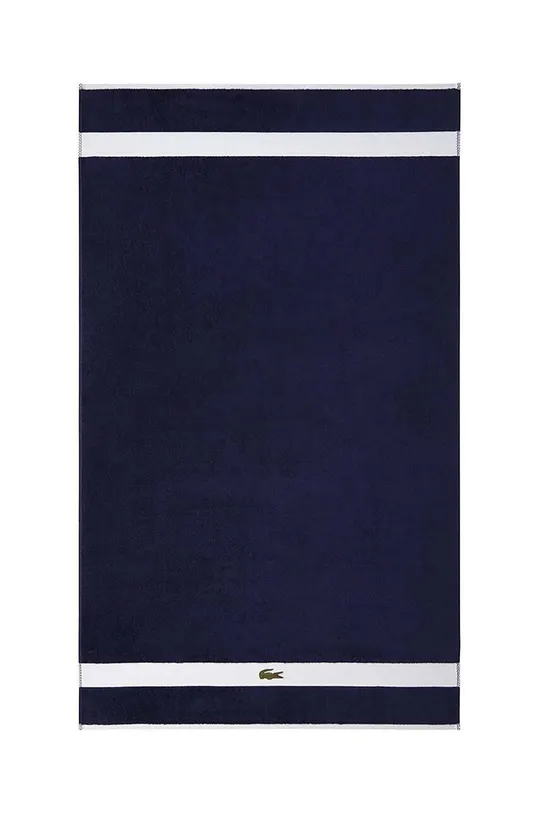 niebieski Lacoste średni ręcznik bawełniany 70 x 140 cm Unisex