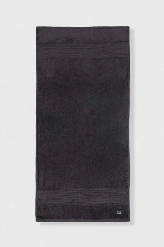 серый Маленькое хлопковое полотенце Lacoste 50 x 100 cm Unisex