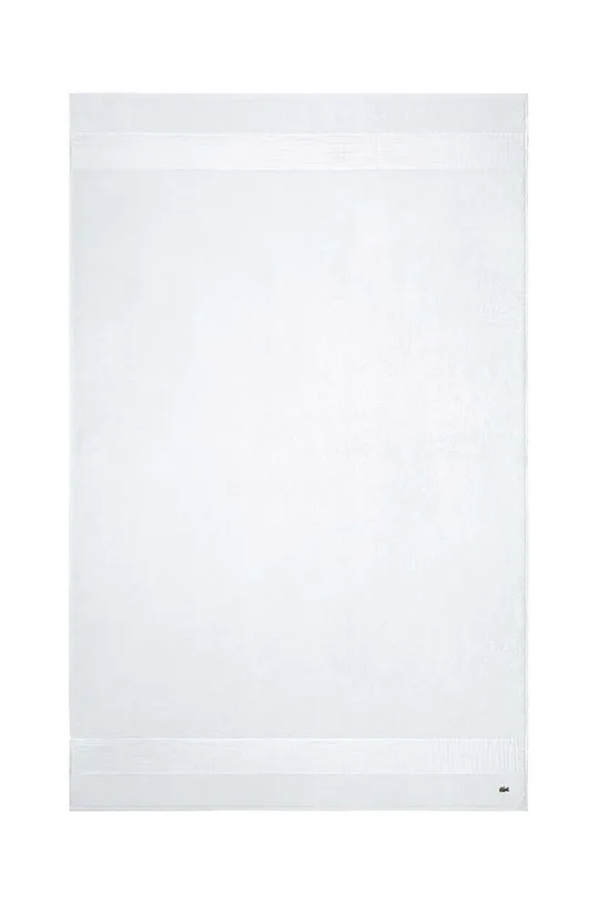 λευκό Βαμβακερή πετσέτα Lacoste 100 x 150 cm Unisex