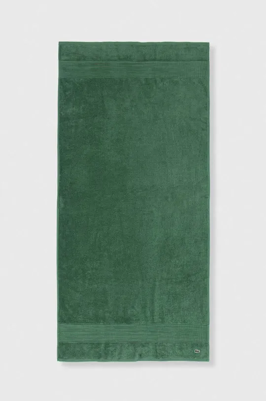 zelena Pamučni ručnik Lacoste 70 x 140 cm Unisex