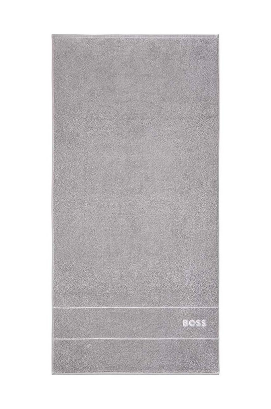 γκρί Μικρή βαμβακερή πετσέτα BOSS 50 x 100 cm Unisex