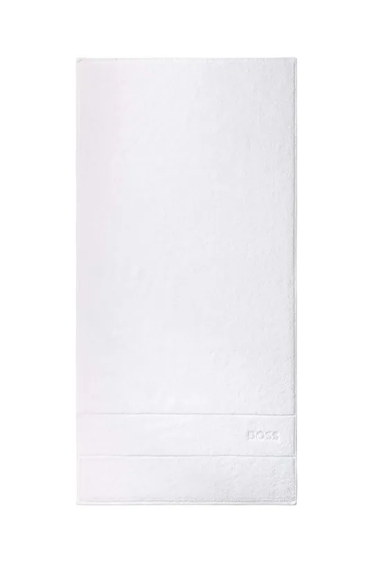 siva Bombažna brisača BOSS 50 x 100 cm Unisex