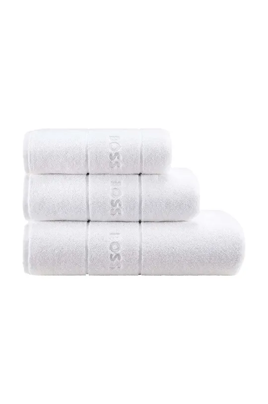 BOSS ręcznik bawełniany 50 x 100 cm szary