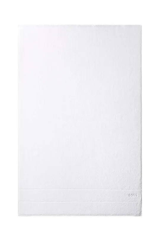 siva Veliki pamučni ručnik BOSS 100 x 150 cm Unisex