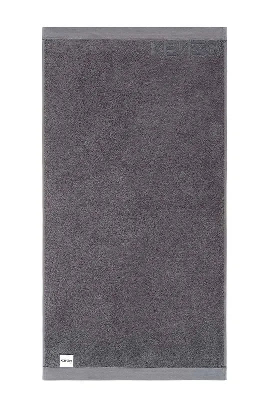 Bavlněný ručník Kenzo světle šedá