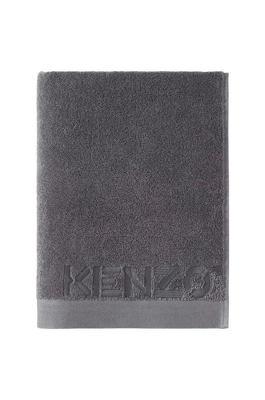 γκρί Μεγάλη βαμβακερή πετσέτα Kenzo 90 x 150 cm